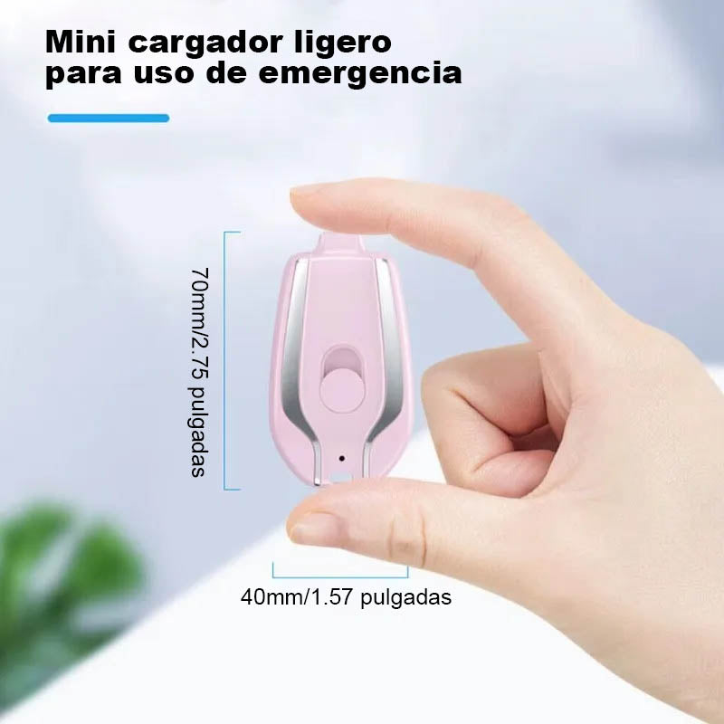 Llavero Cargador de Emergencia